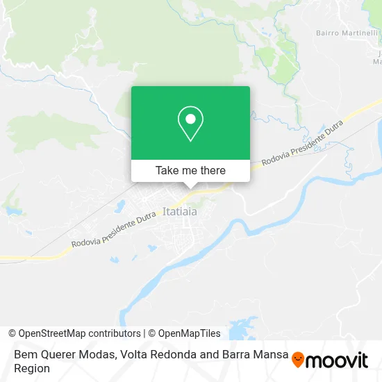 Bem Querer Modas map