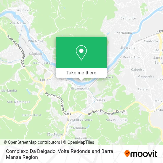 Complexo Da Delgado map