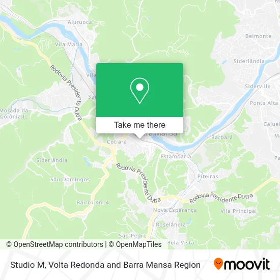 Studio M map