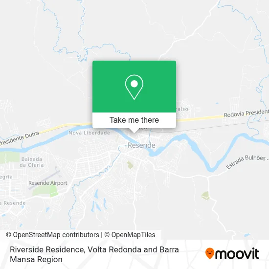 Riverside Residence map