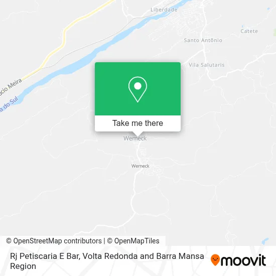 Rj Petiscaria E Bar map
