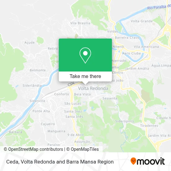 Ceda map
