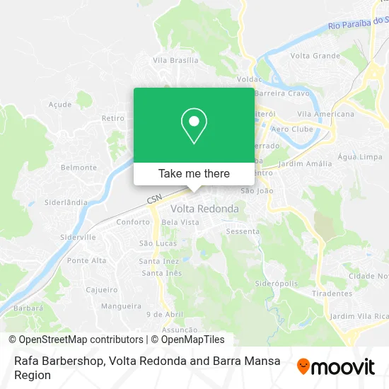 Rafa Barbershop map