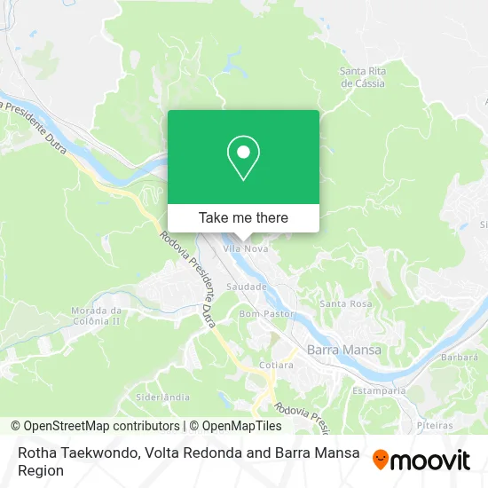 Rotha Taekwondo map