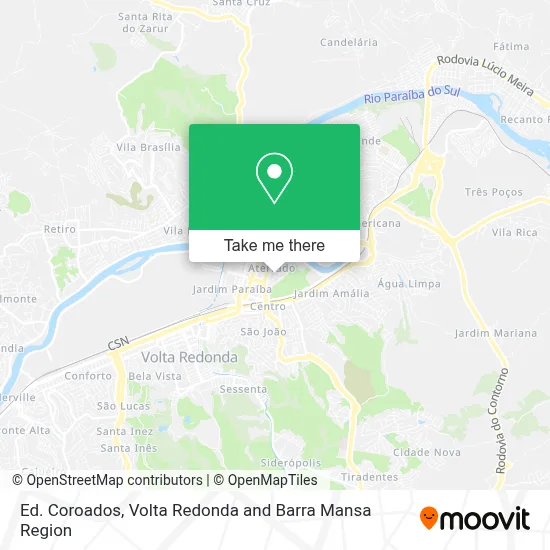 Ed. Coroados map