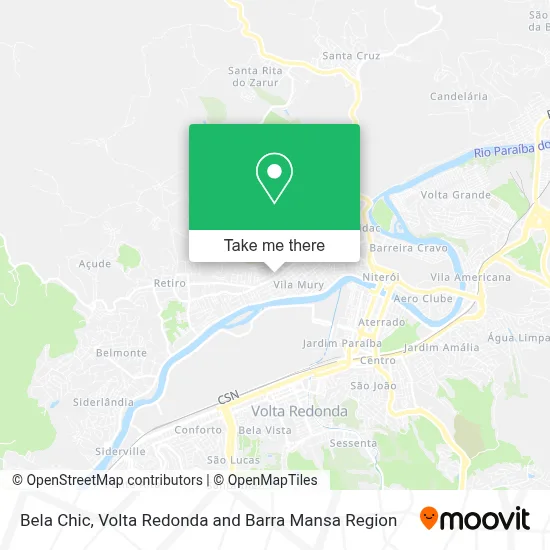 Bela Chic map