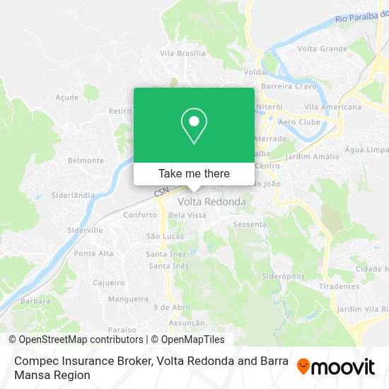Compec Insurance Broker map