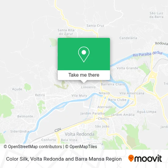 Color Silk map
