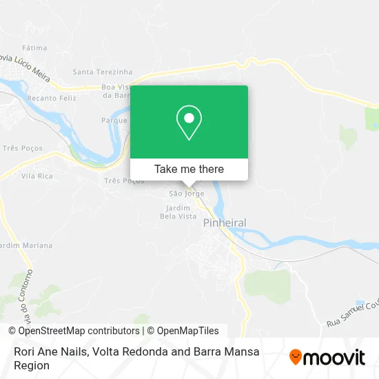 Rori Ane Nails map