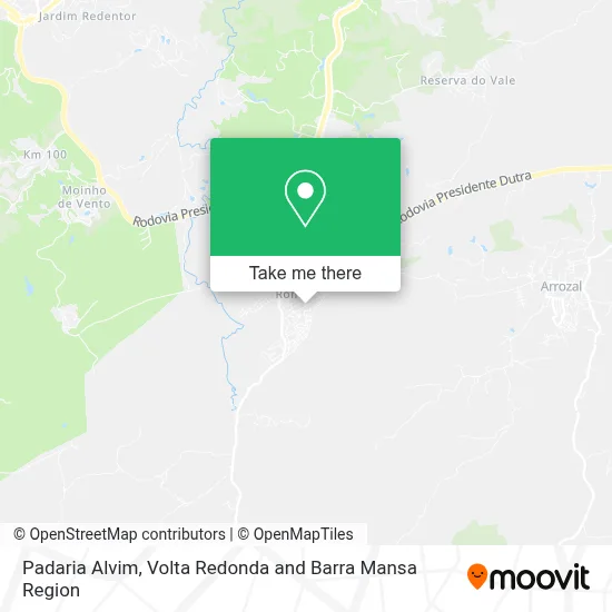 Padaria Alvim map