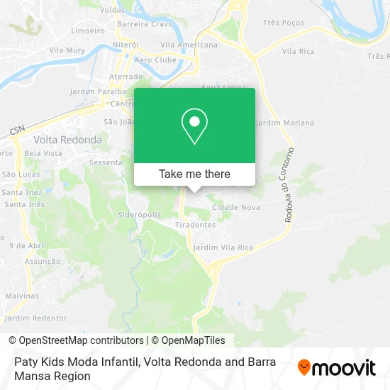 Paty Kids Moda Infantil map