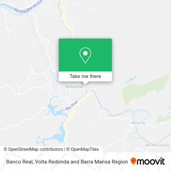 Banco Real map