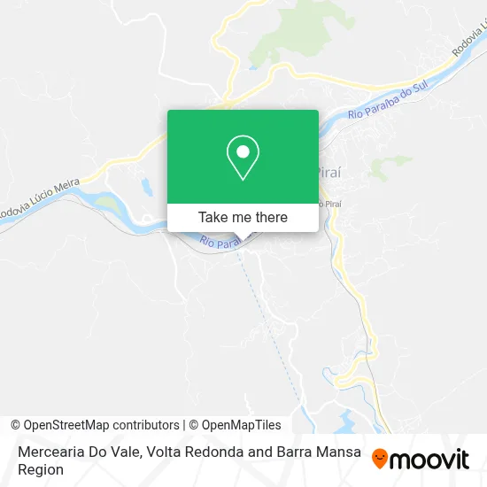 Mercearia Do Vale map
