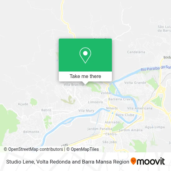 Studio Lene map