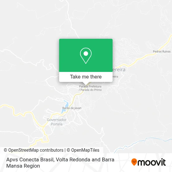 Apvs Conecta Brasil map