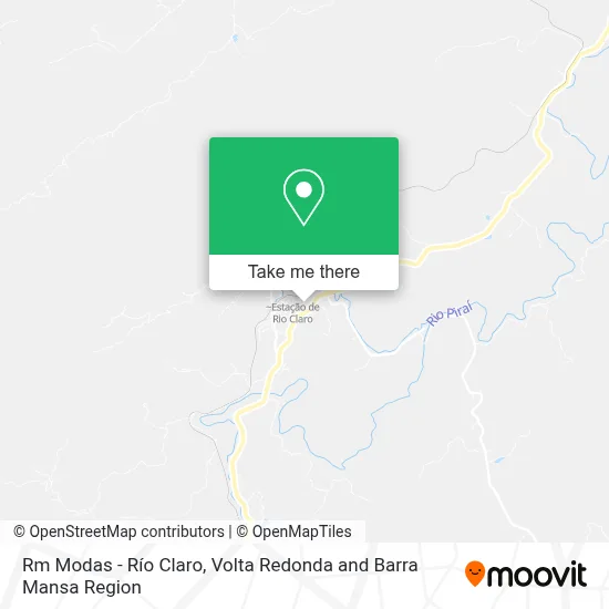 Rm Modas - Río Claro map