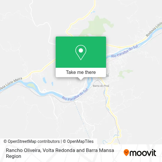 Rancho Oliveira map