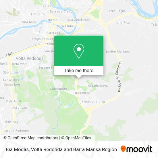 Bia Modas map