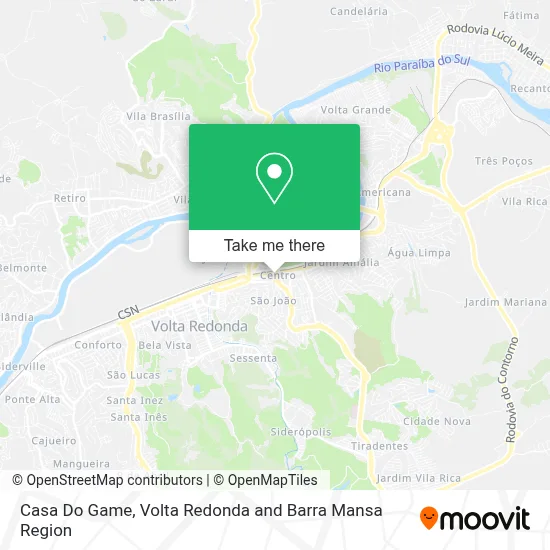 Casa Do Game map