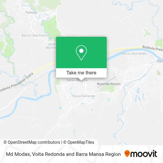 Md Modas map