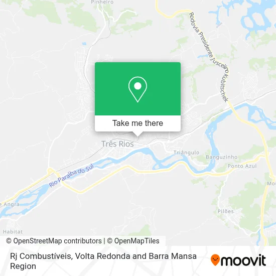 Rj Combustíveis map