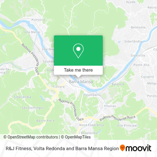 R&J Fitness map