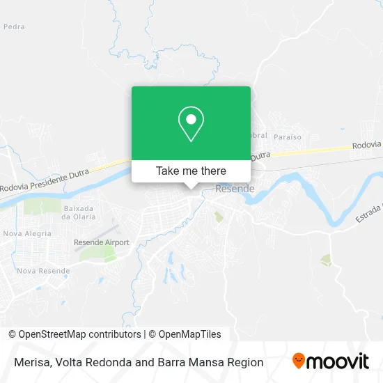 Merisa map
