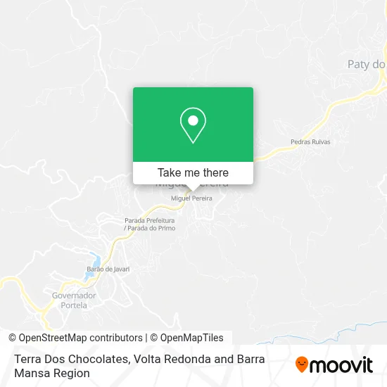 Terra Dos Chocolates map