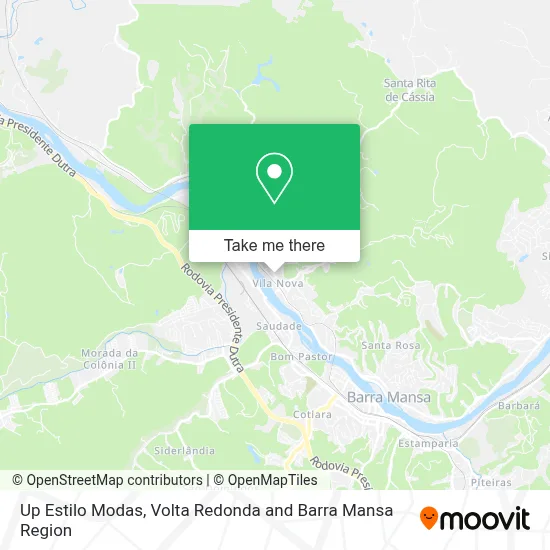 Up Estilo Modas map