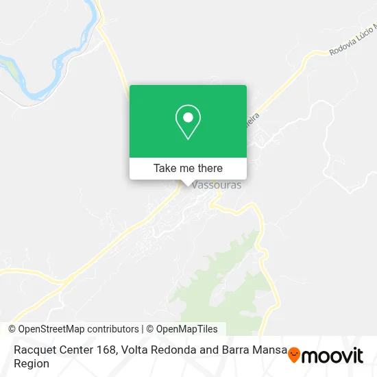Racquet Center 168 map