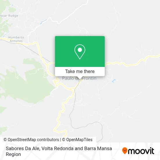 Sabores Da Ale map