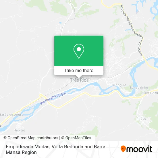 Empoderada Modas map