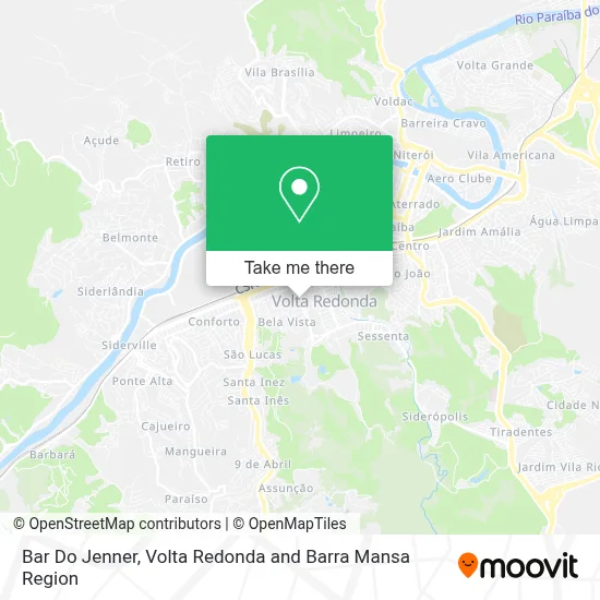 Bar Do Jenner map