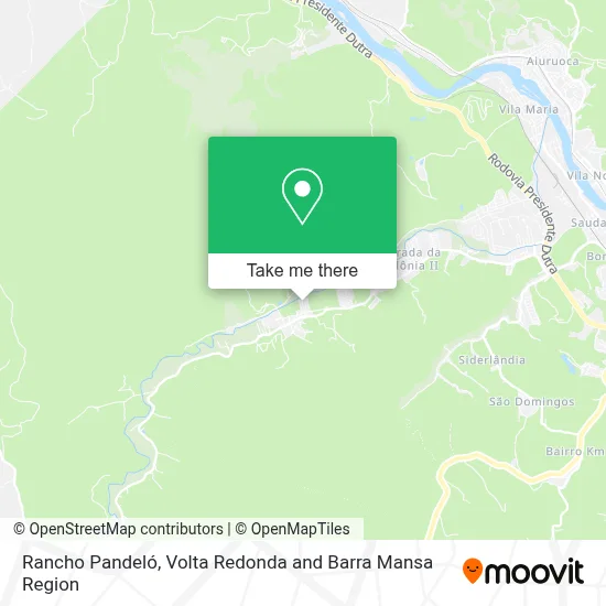 Rancho Pandeló map