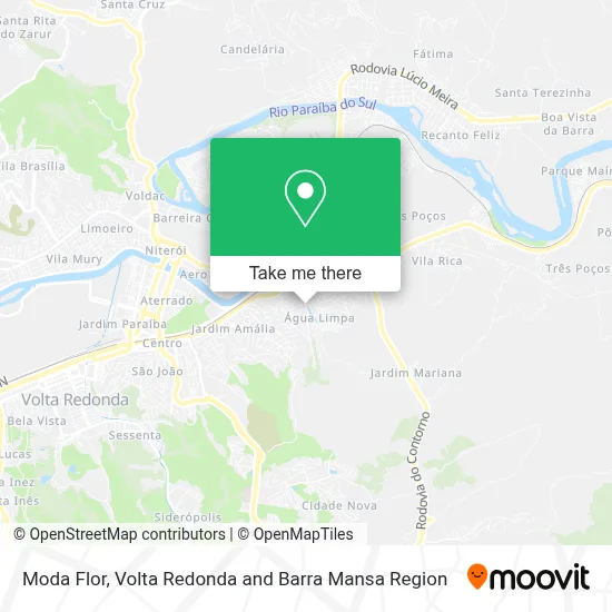Moda Flor map
