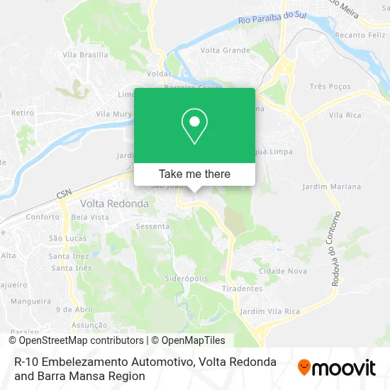 R-10 Embelezamento Automotivo map