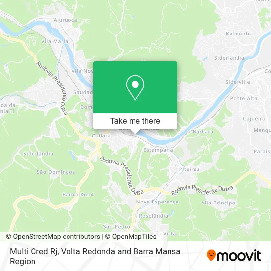 Multi Cred Rj map