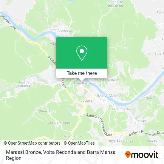 Marassi Bronze map