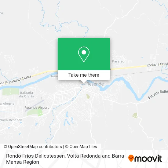 Rondo Frios Delicatessen map