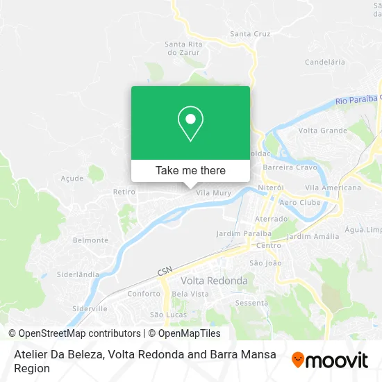 Atelier Da Beleza map