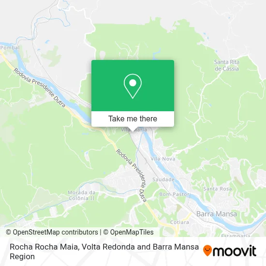 Rocha Rocha Maia map