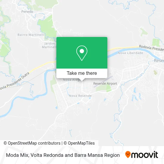 Moda Mix map