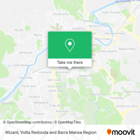 Wizard map