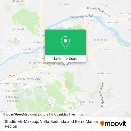 Studio Mv Makeup map