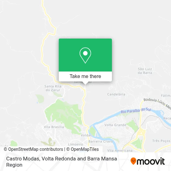 Castro Modas map
