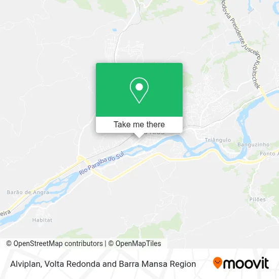 Alviplan map