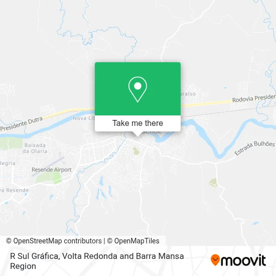 R Sul Gráfica map