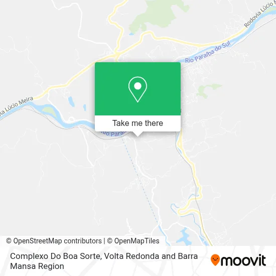 Complexo Do Boa Sorte map