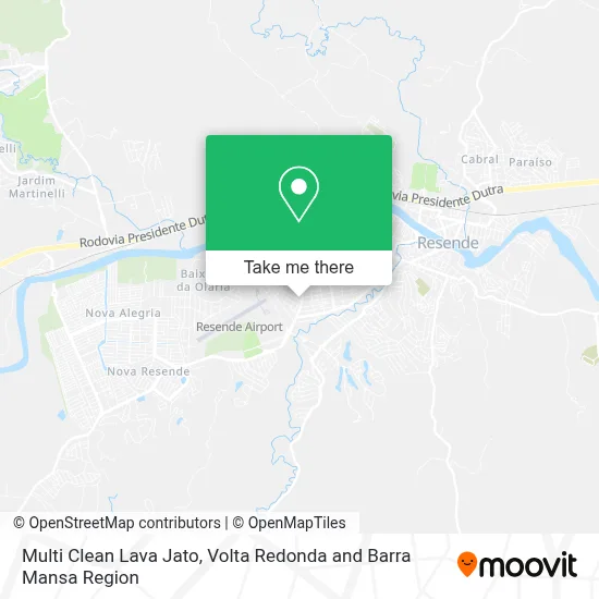 Multi Clean Lava Jato map