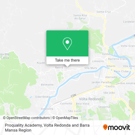 Proquality Academy map